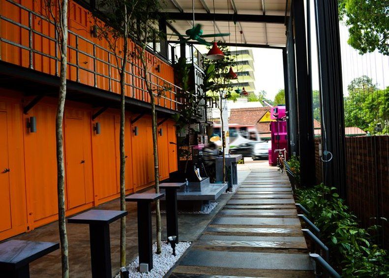 Container Hotel Куала-Лумпур Экстерьер фото